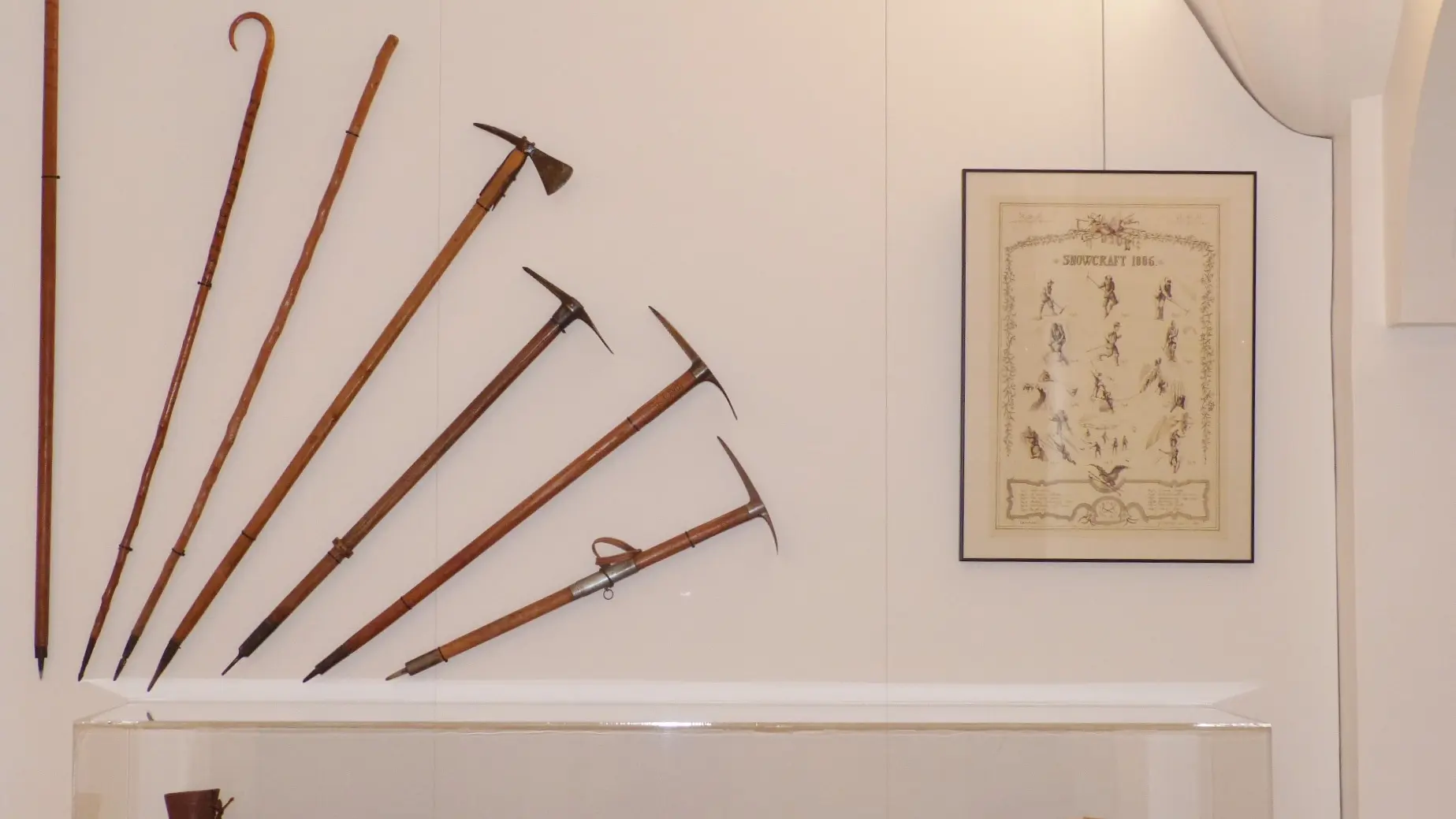 Musée Alpin Chamonix - salle alpinisme