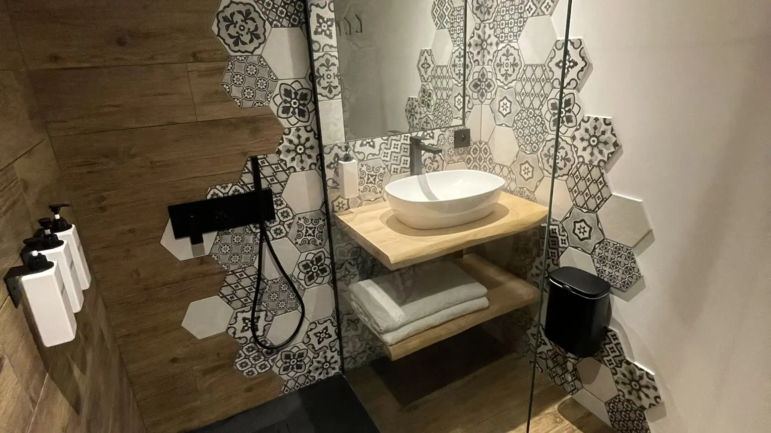 Salle d'eau privative Lodge