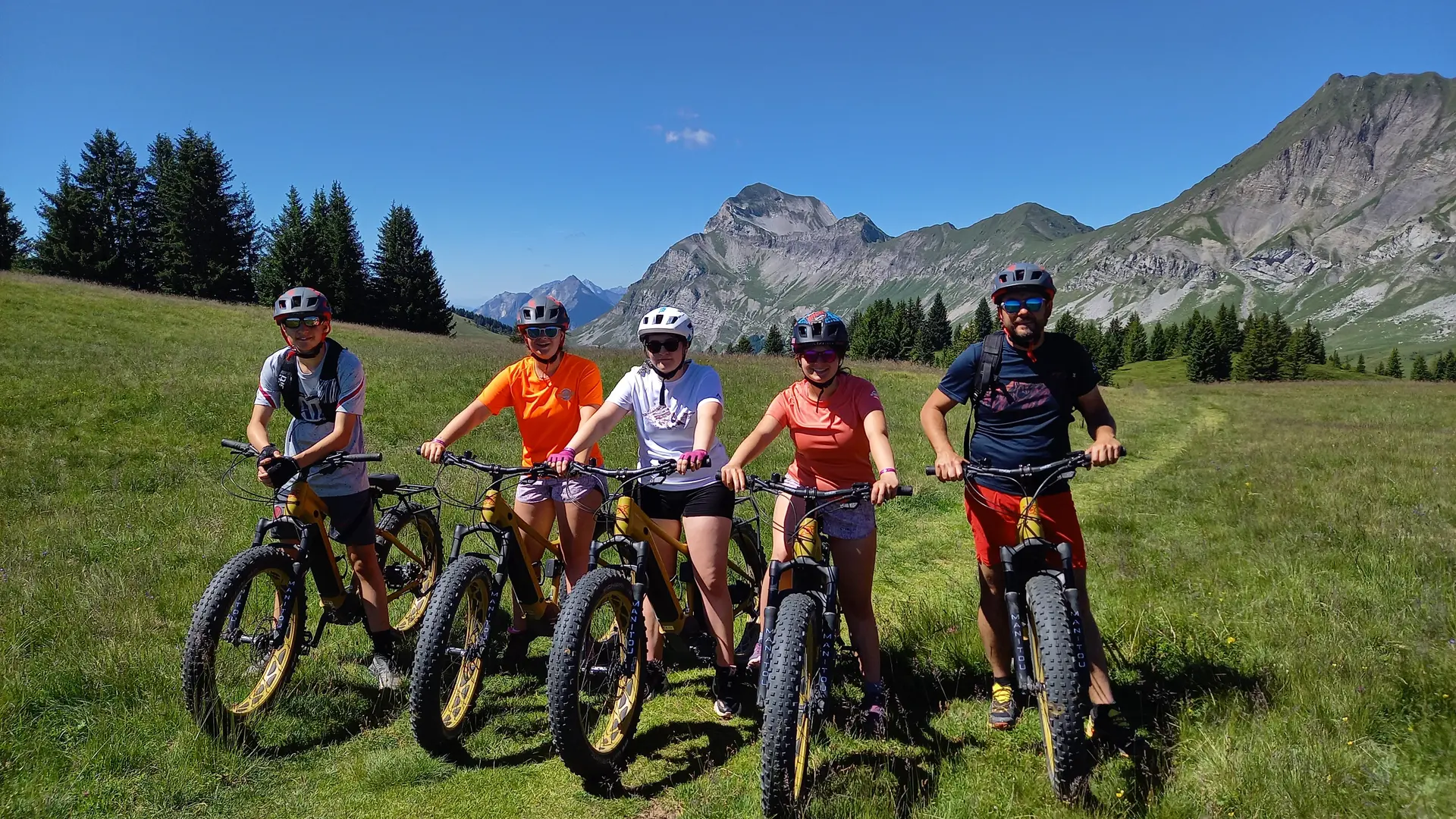 Balade été en Fat Bike - Val d'Isère