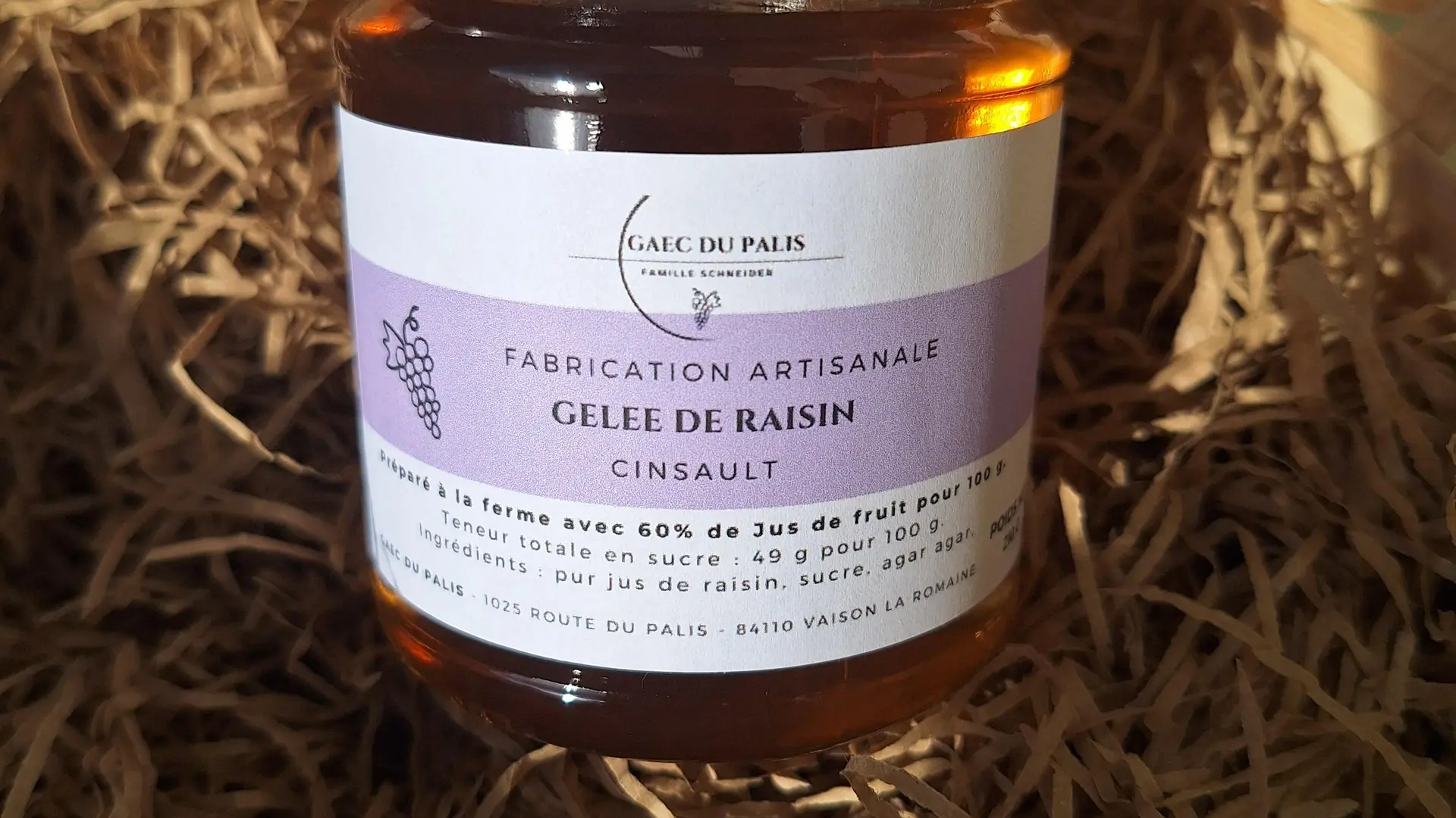 Gelée de raisn cinsault