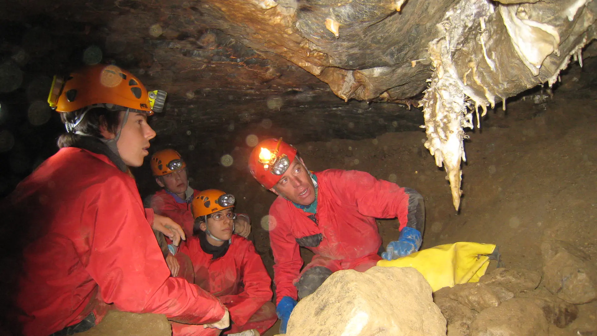 Spéléologie Grotte de Siech à Saurat