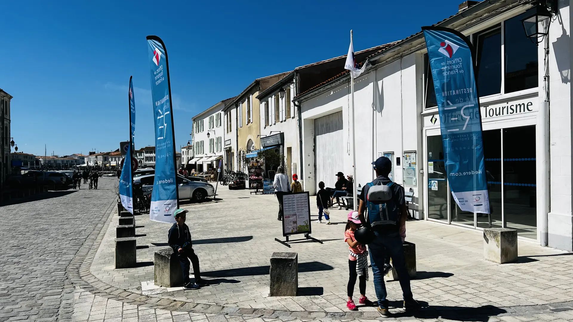 Entrée principale du Bureau d'Accueil