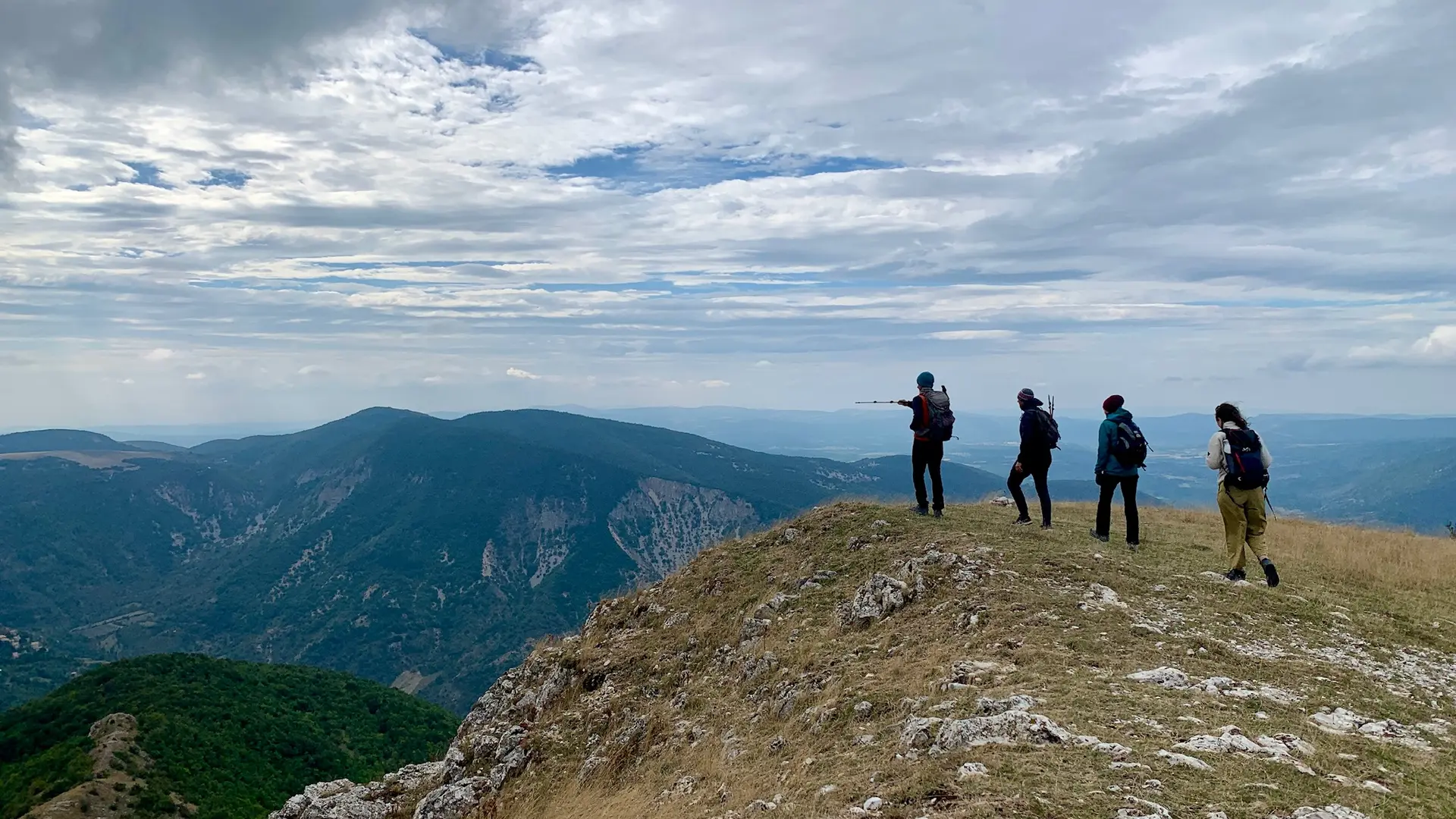 Rando Immersion Nature Wacohe en bivouac en drome provencale