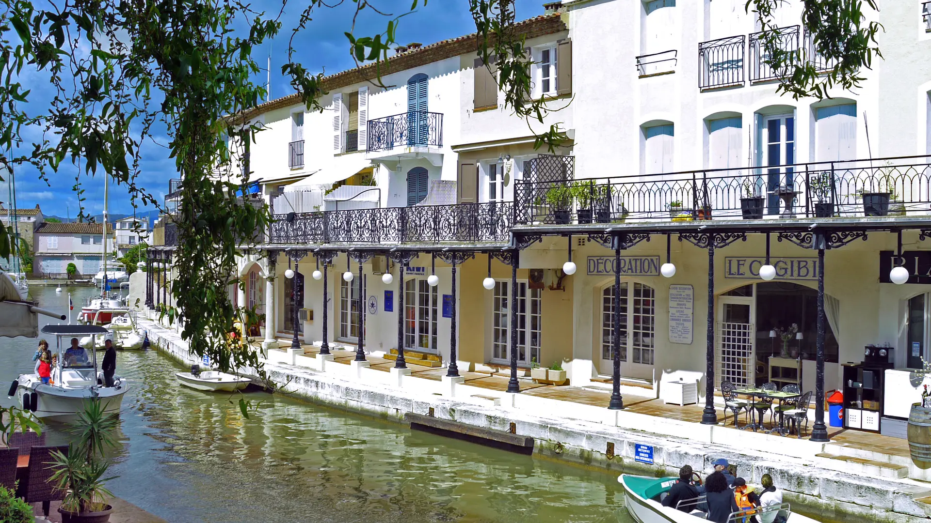 Dîner à Port-Grimaud