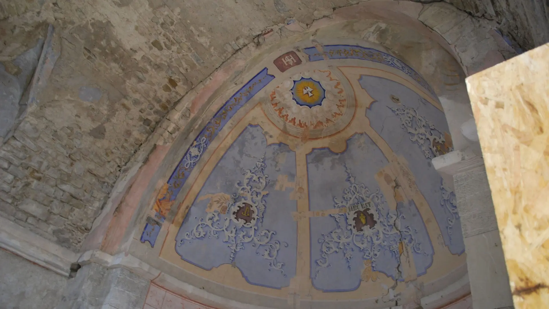 Intérieur de la chapelle