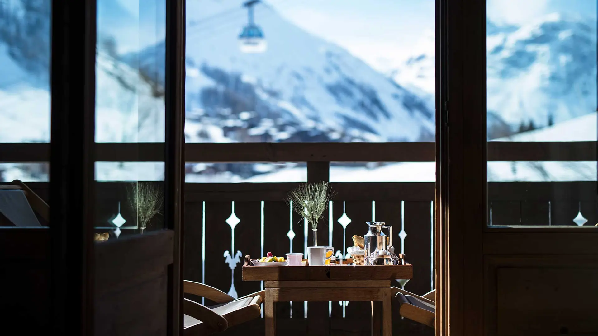 Petit déjeuner L'hôtel des Barmes de l'Ours Relais & Châteaux-Val d'Isère