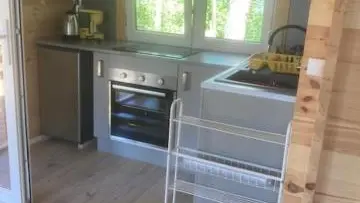 Cuisine aménagé et équipée