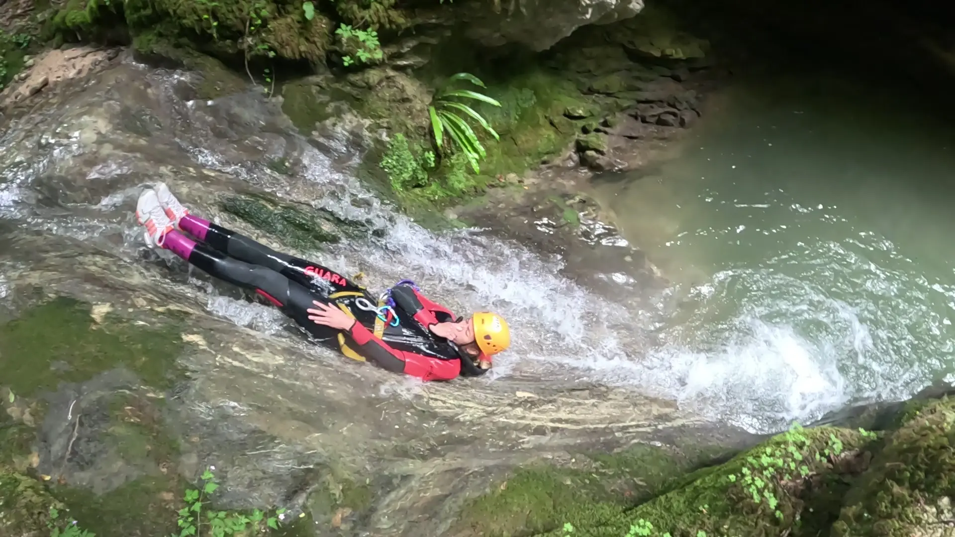 canyoning au gorges de Tréfond Pernaz (Ain Bugey)
