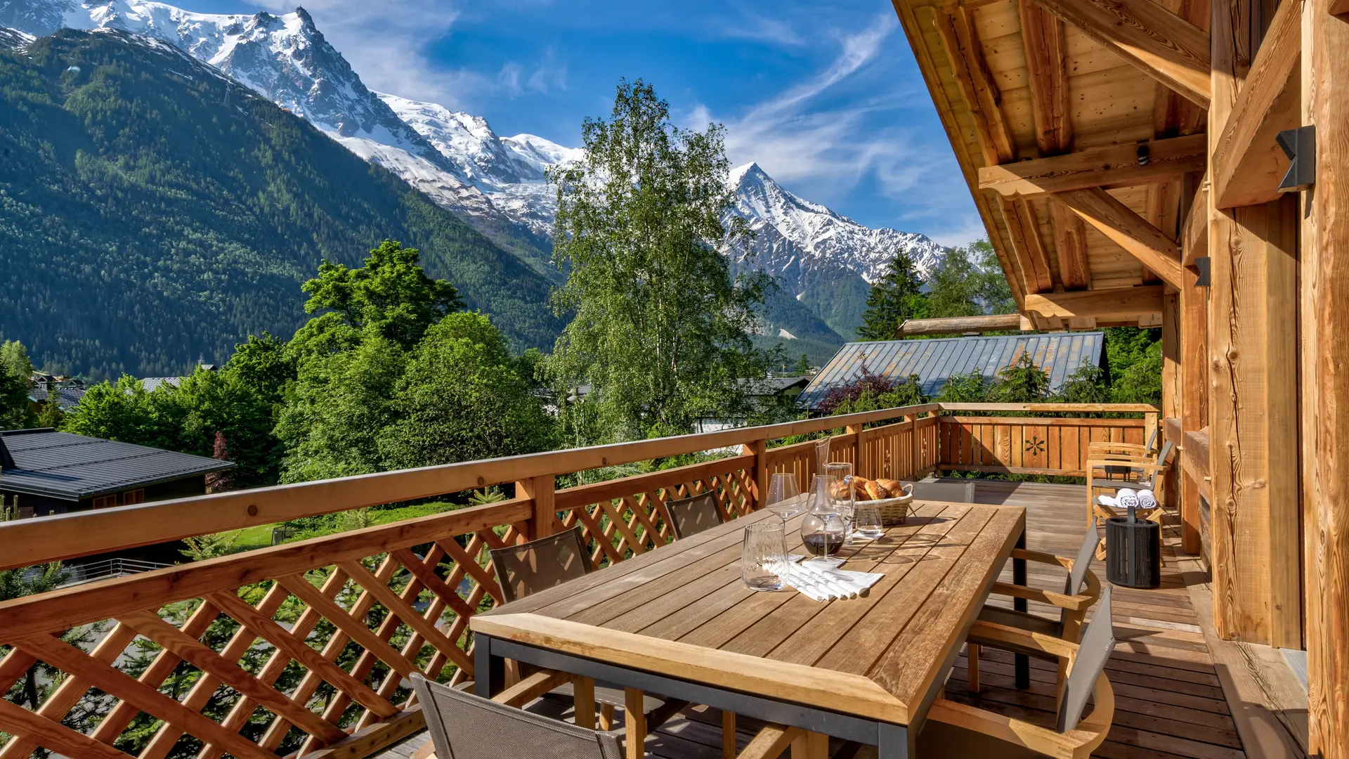 Balcon chalet Alaska