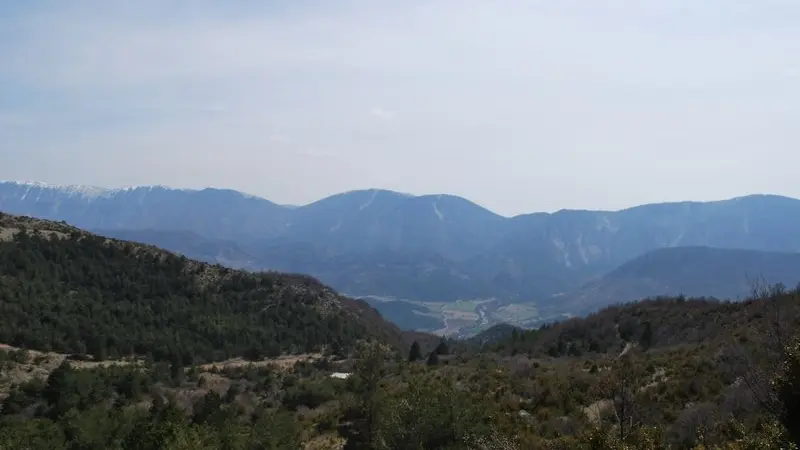 Panorama depuis la crête du Mulet