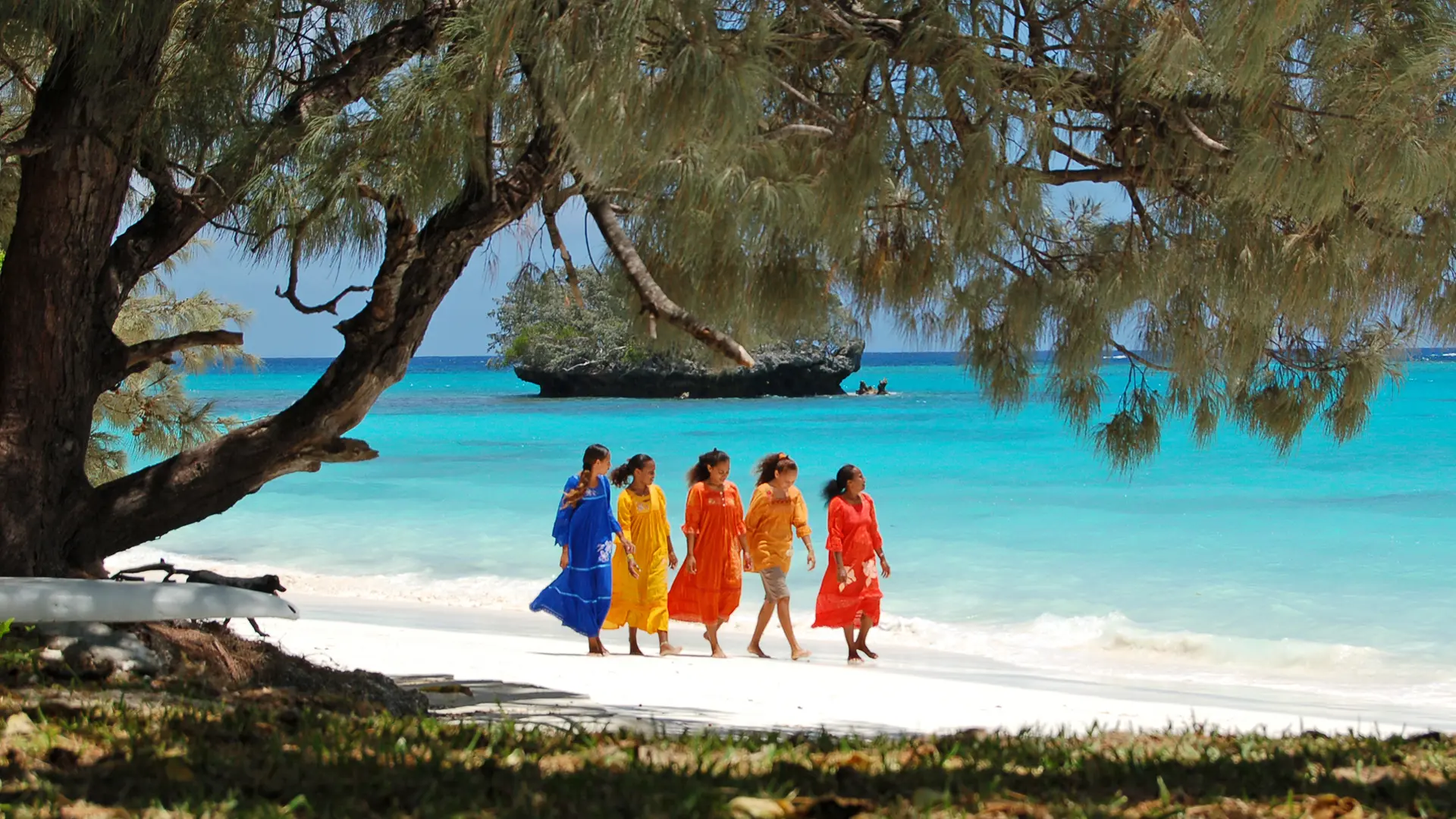 Women on the beach