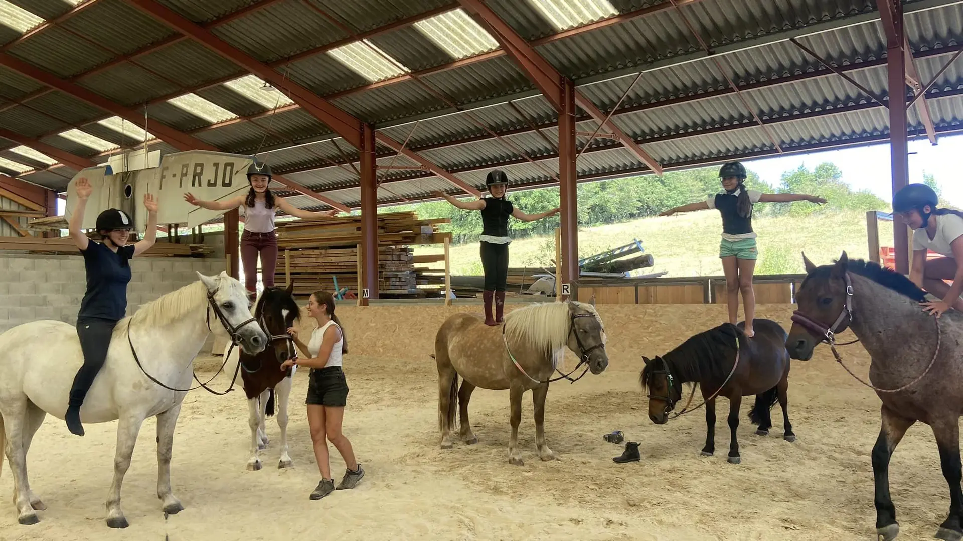 Stages vacances de Pâques - centre équestre Terre et Ciel