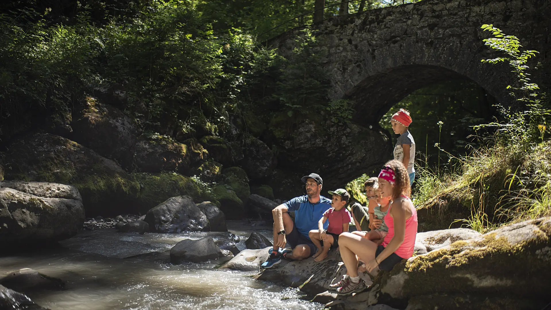 Le pont des Romains au Grand-Bornand