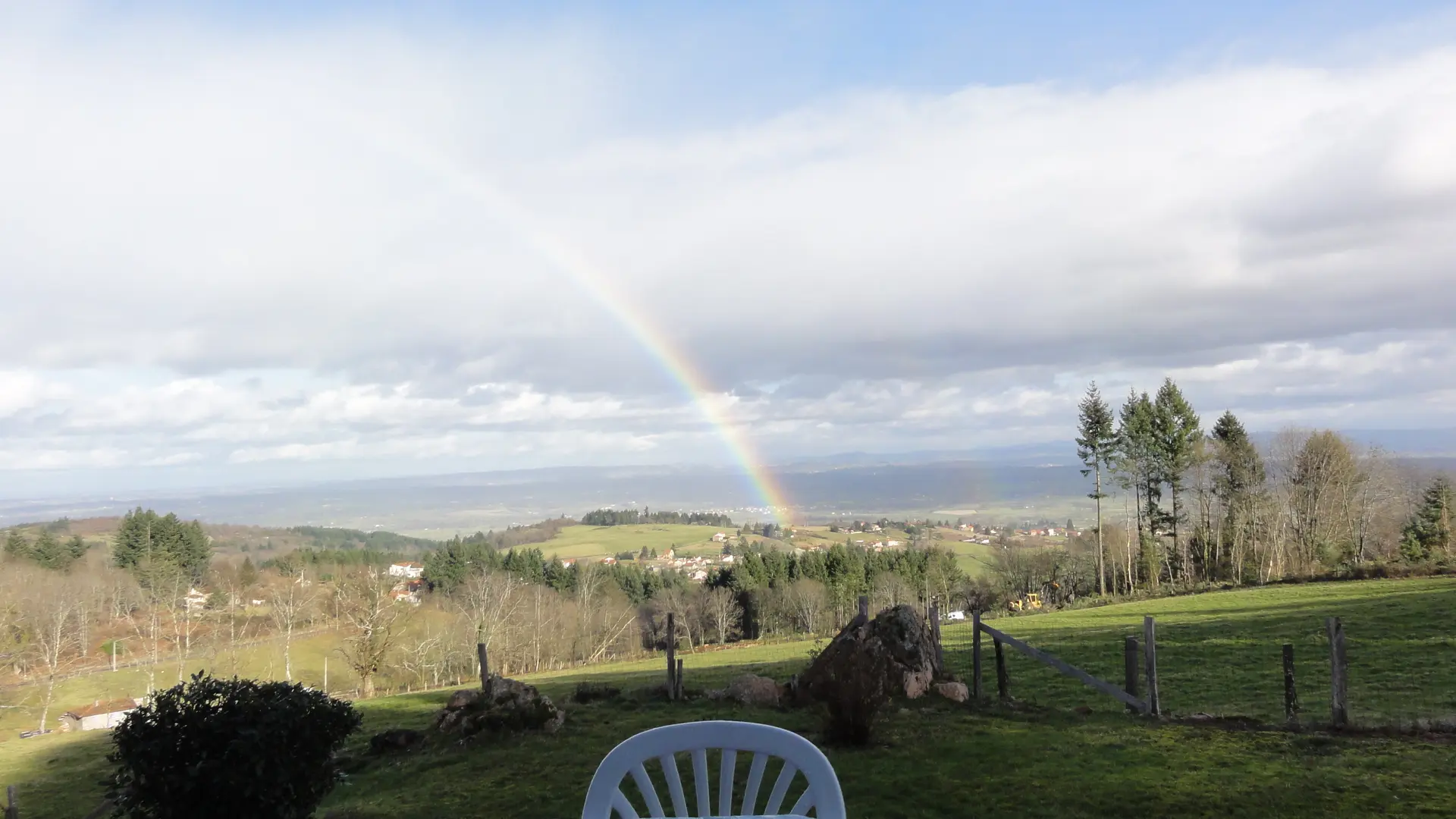 Vue de la terrasse