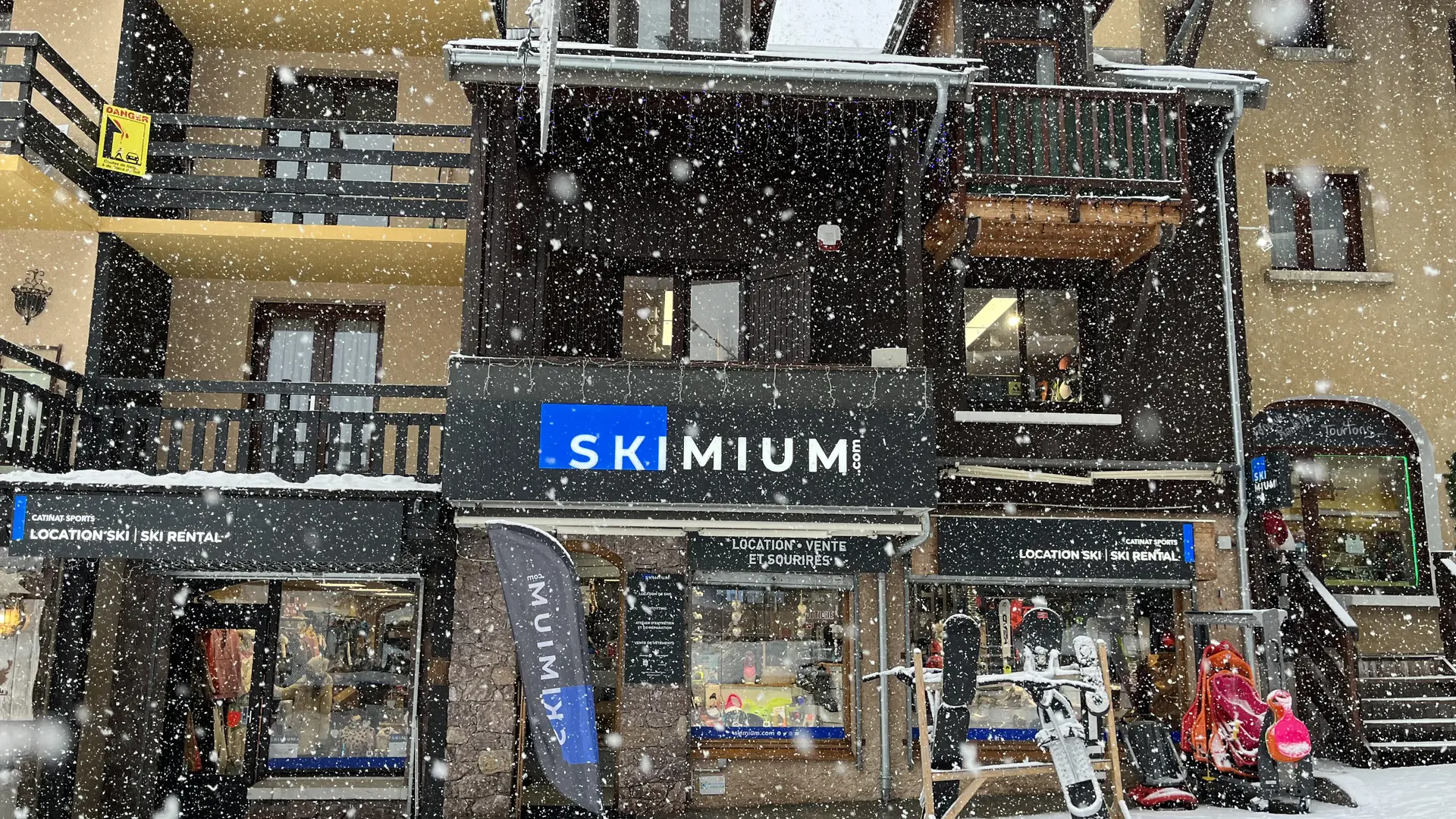 vue extérieur hiver