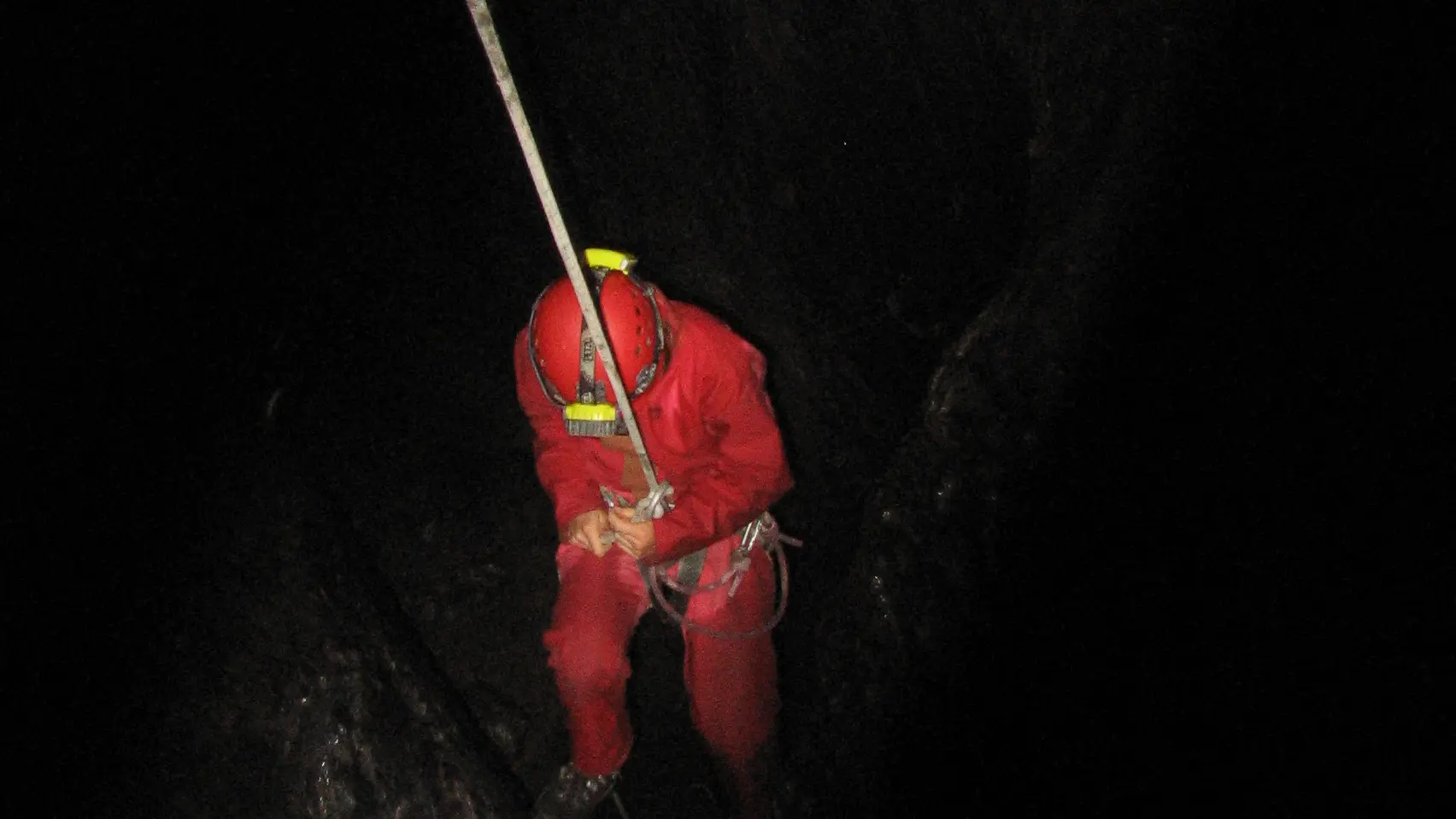 Spéléologie Traversée rivière de Vicdessos