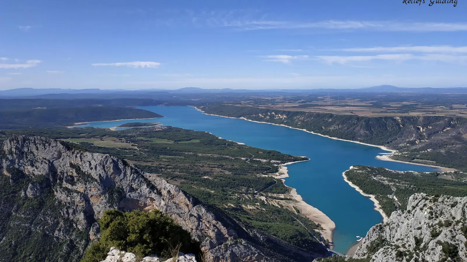 Tour du lac de Sainte-Croix