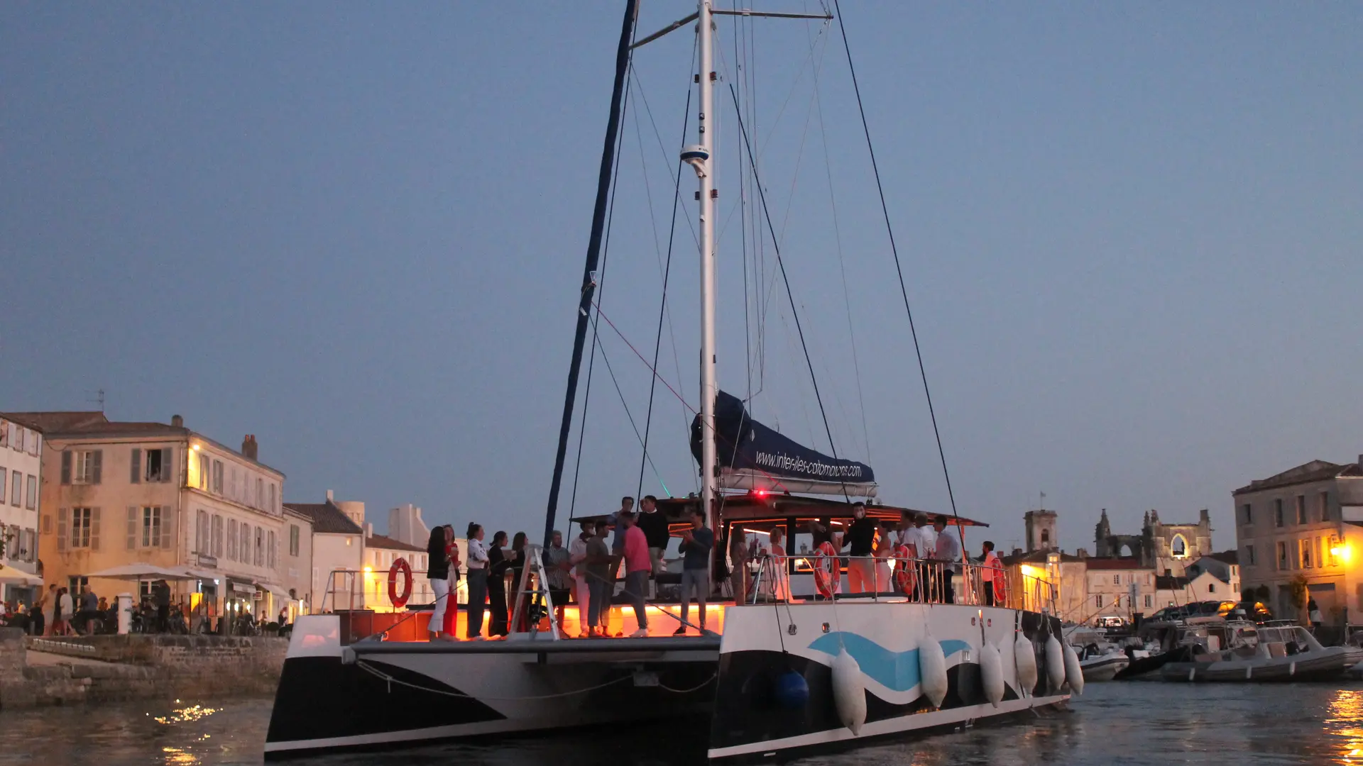 Entrée dans le port de Saint-Martin