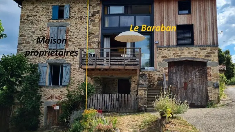 Maison propriétaires & gîte.