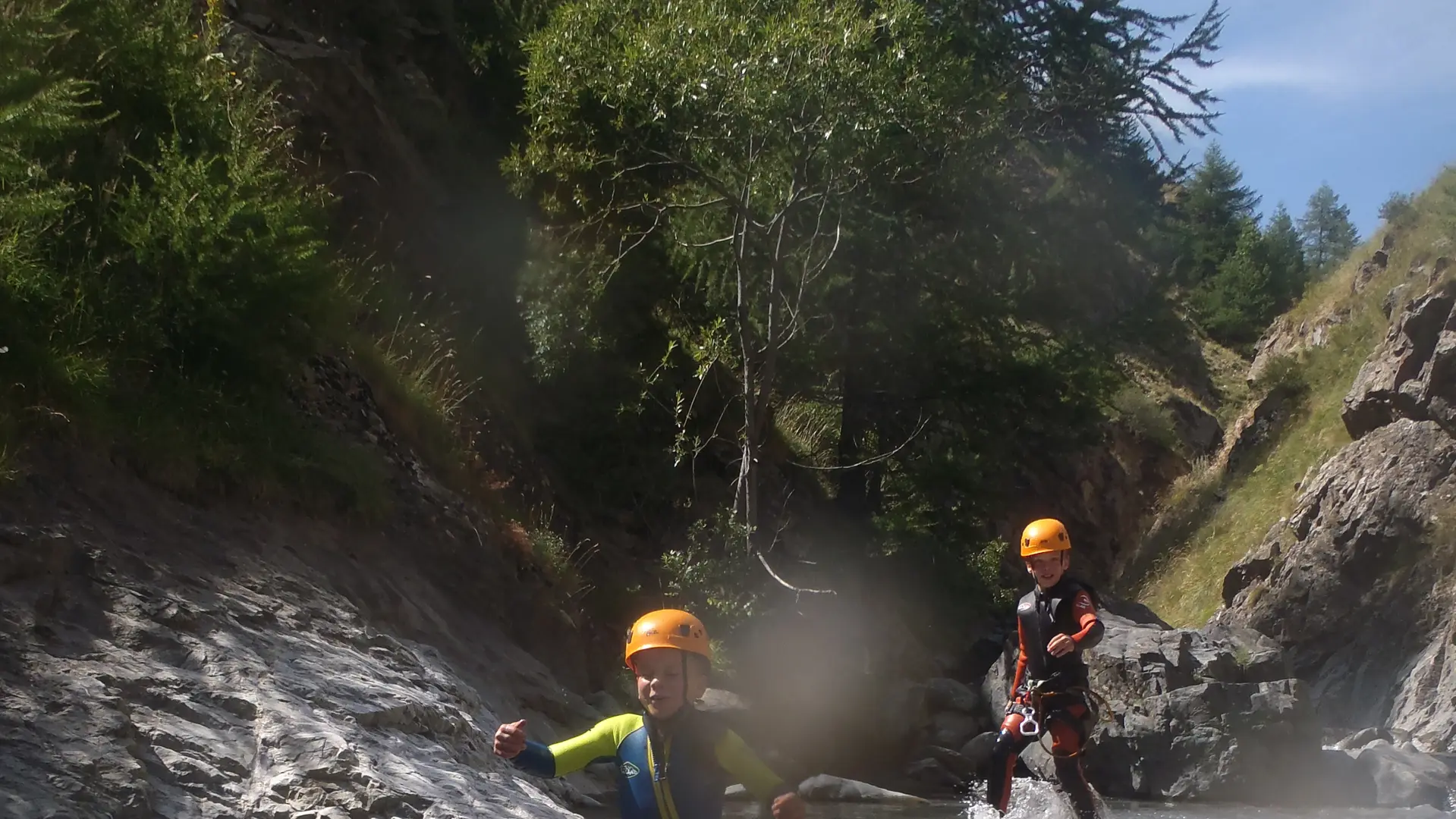 Conyon avec Aventure Verticale la Meije