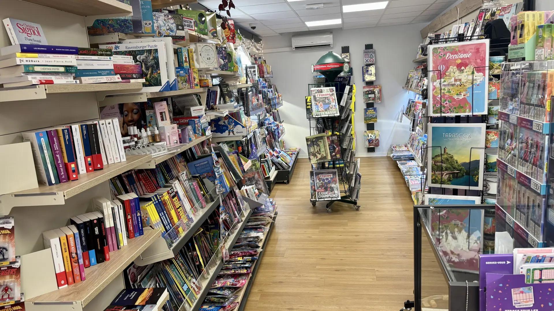 Rayon du magasin