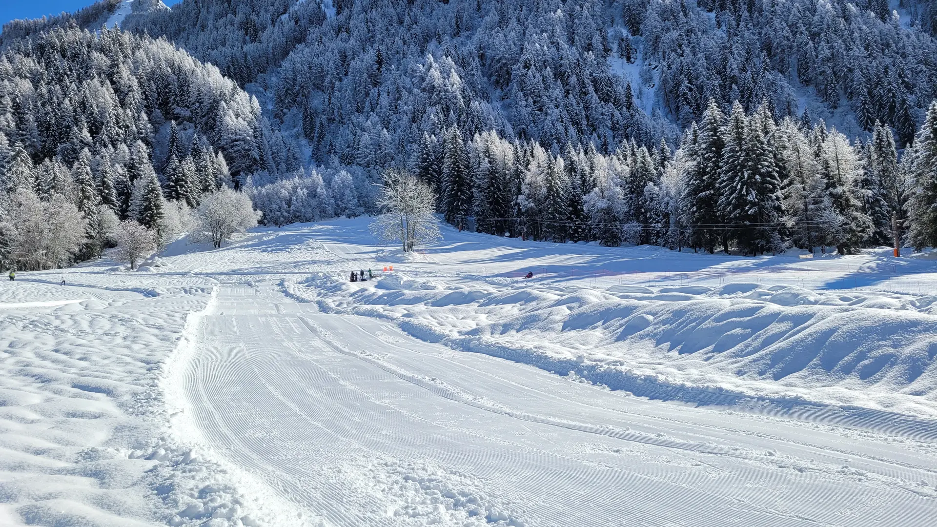 Piste de ski de fond à Argentière