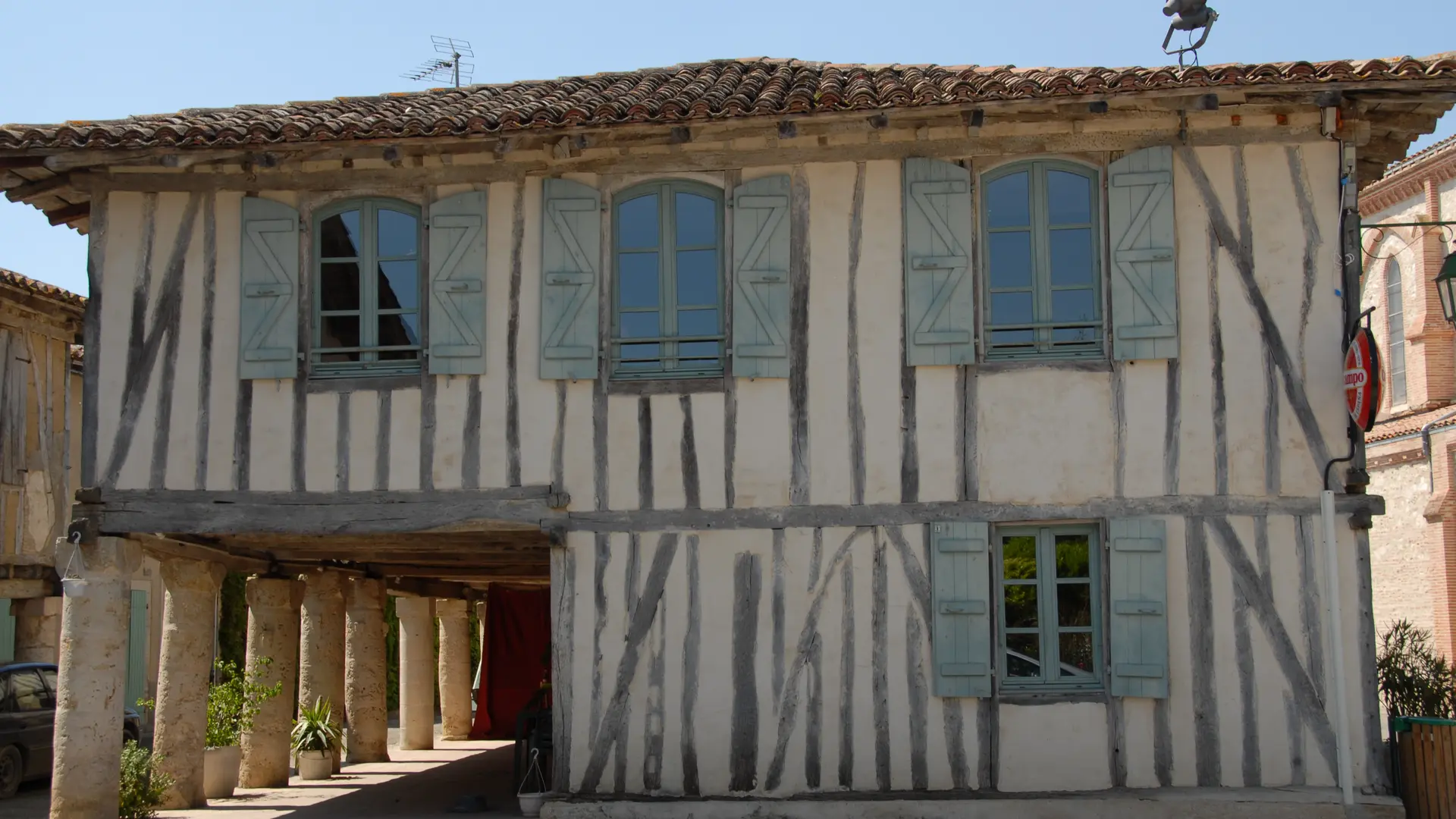 maisons sur piliers