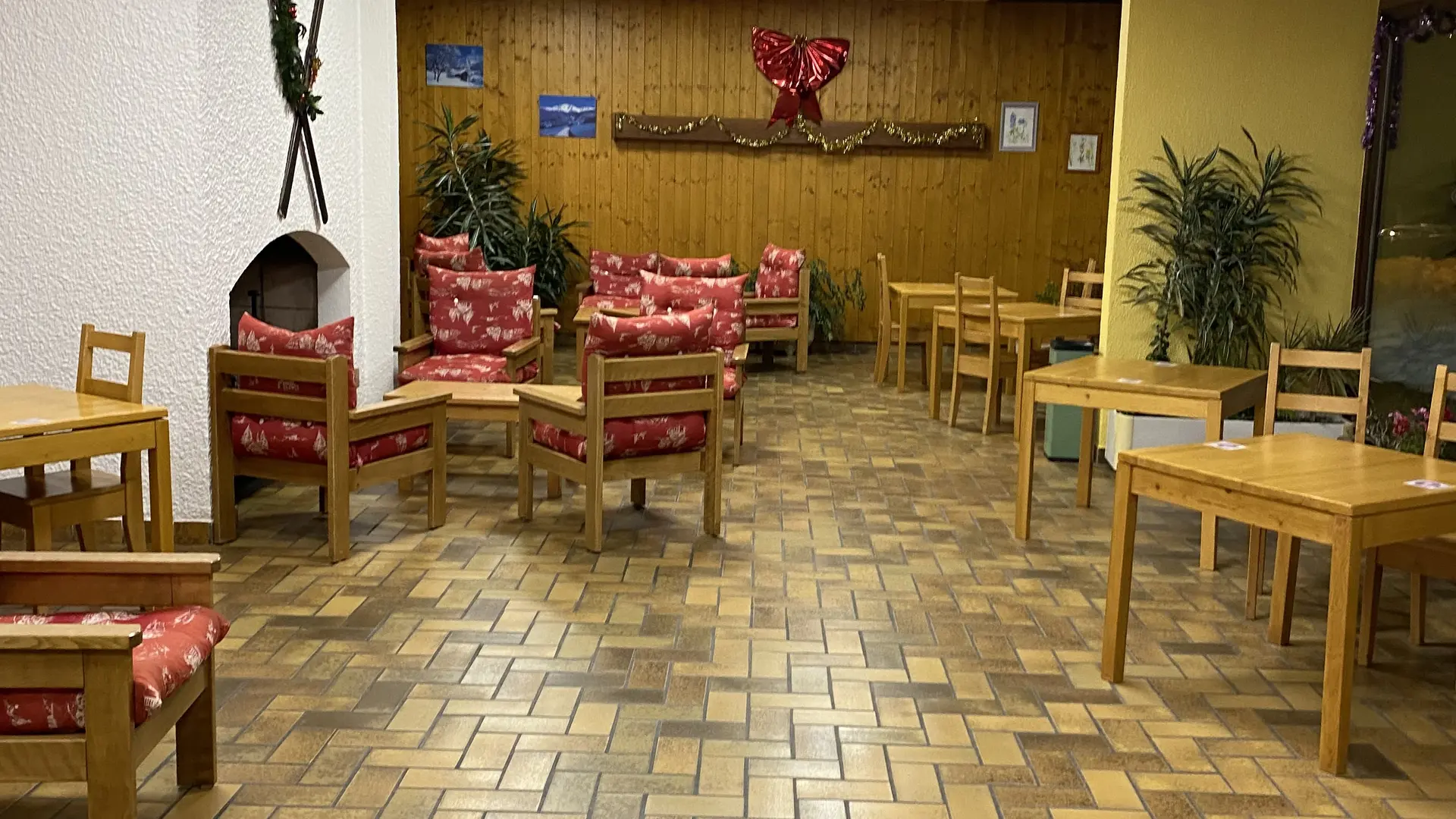 Salle commune de la résidence