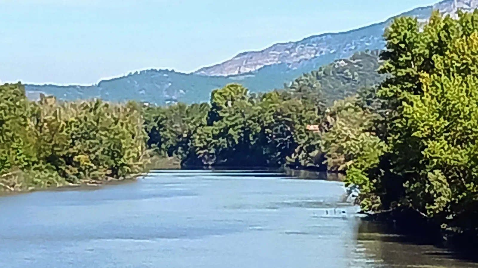 Tour du lac de l'Escale