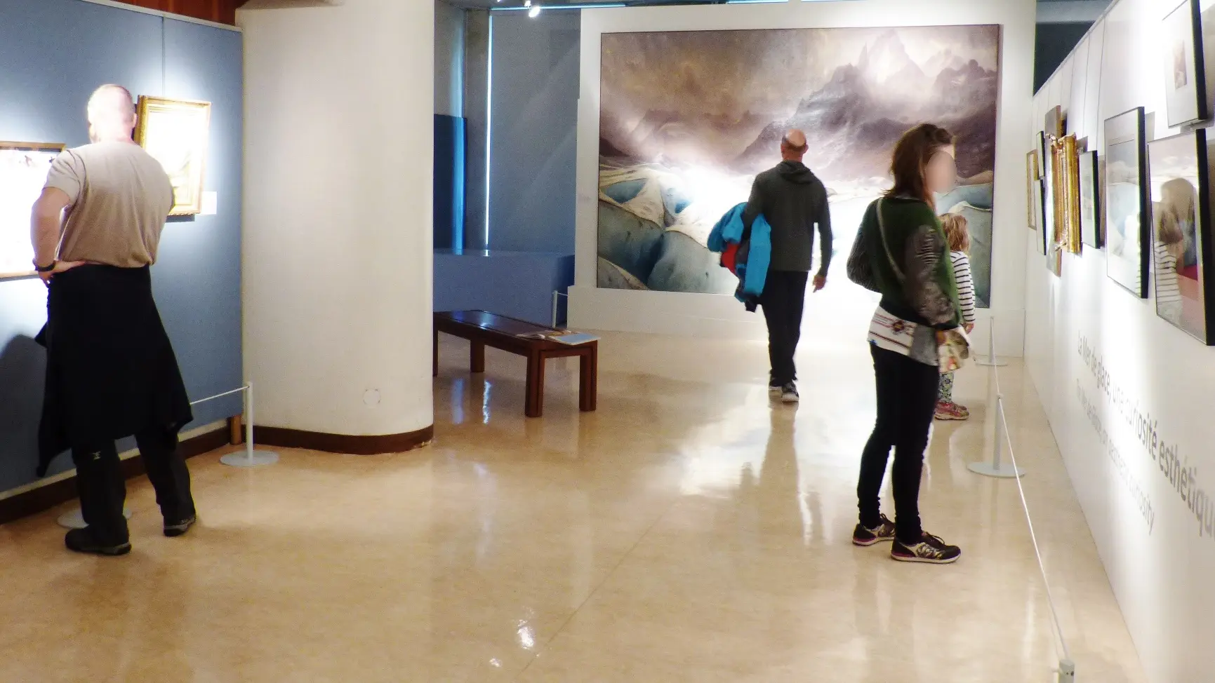 Musée Alpin Chamonix - salle mer de glace
