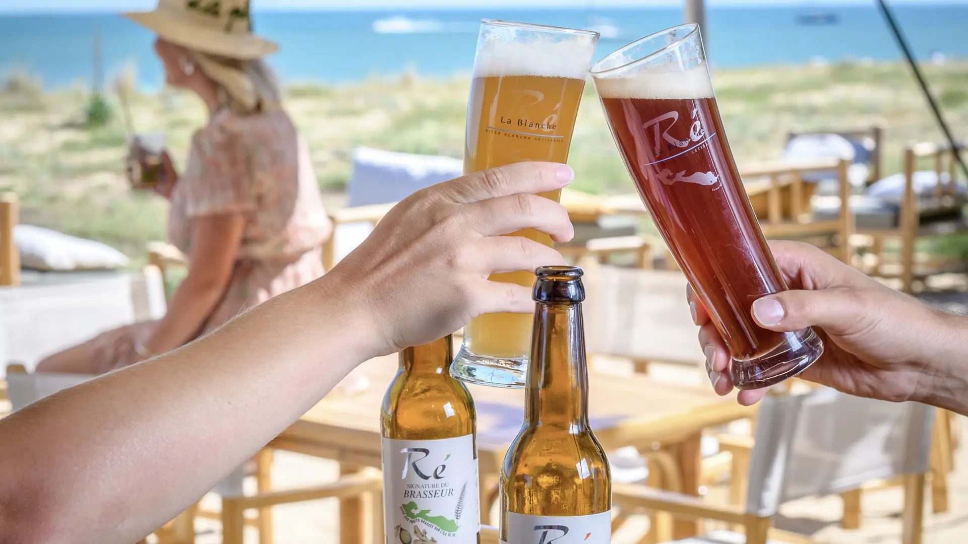Signatures du brasseur des Bières de Ré