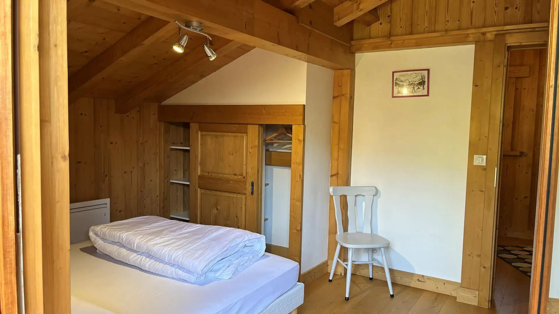 Chambre 2 pers vue depuis balcon