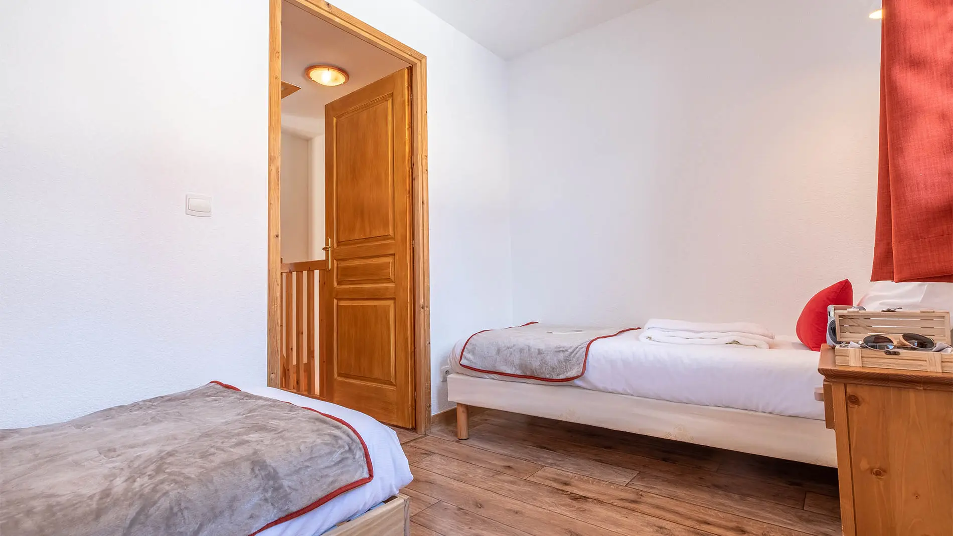 Chambre 3 pièces 6 personnes