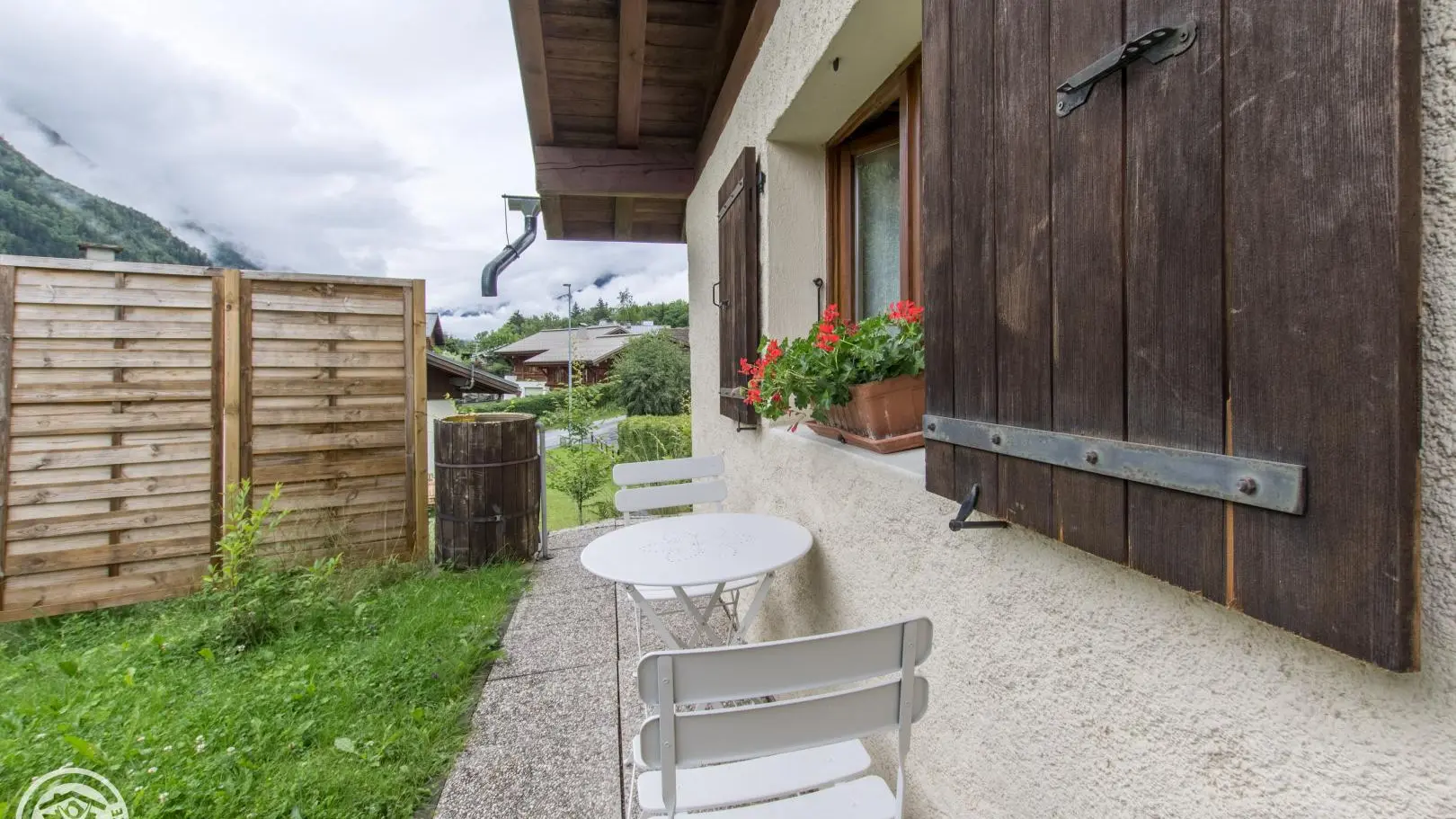 Façade arrière du gîte