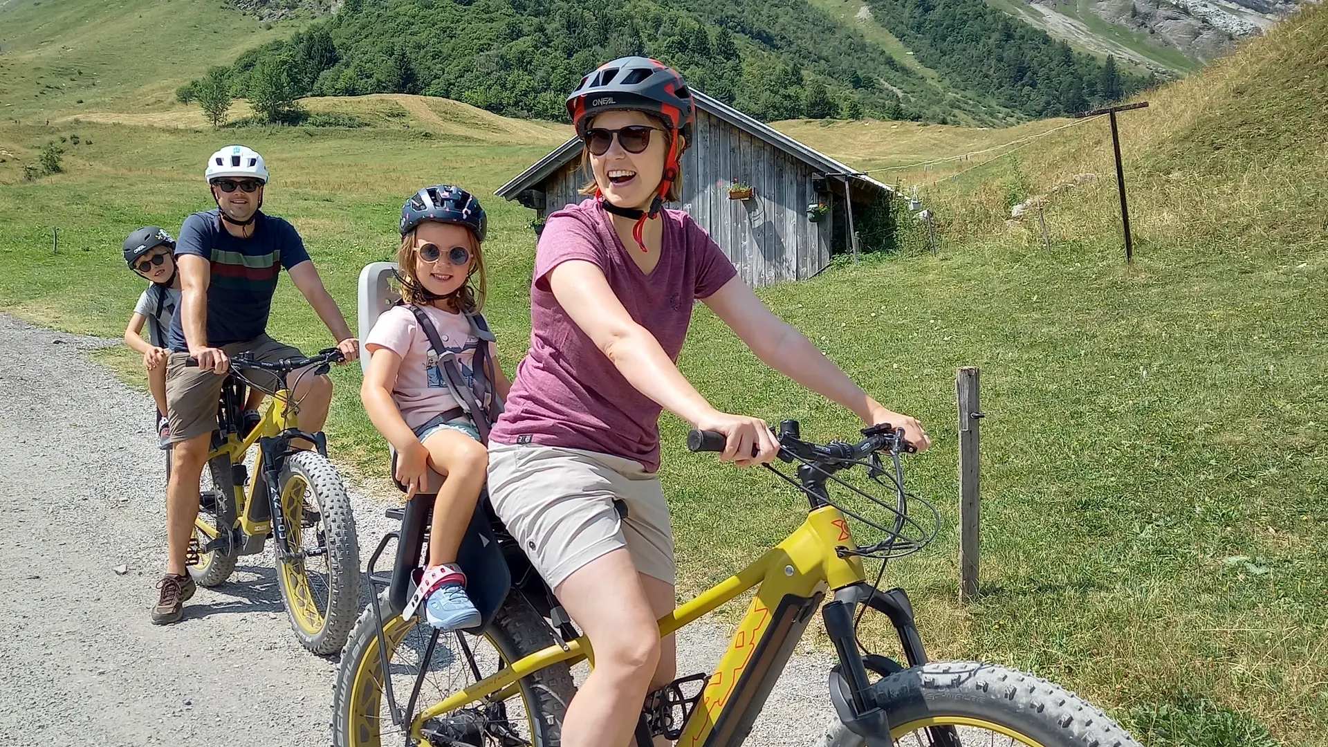 Balade été en Fat Bike - Val d'Isère