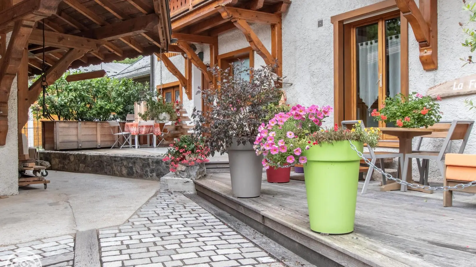 Cheminement vers le gîte