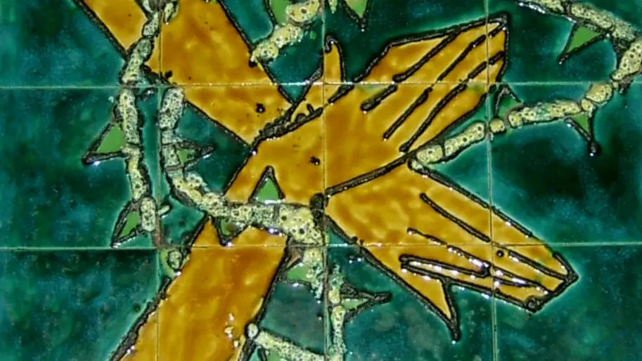 Chemin de croix-station n°1 par l'artiste M. Cart