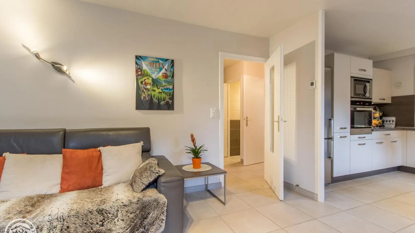 Cuisine ouverte sur le séjour