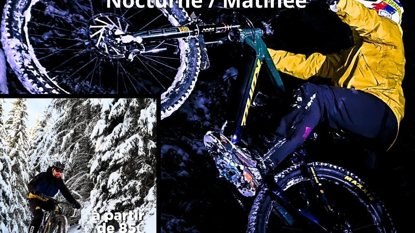 affiche VTTAE sur neige