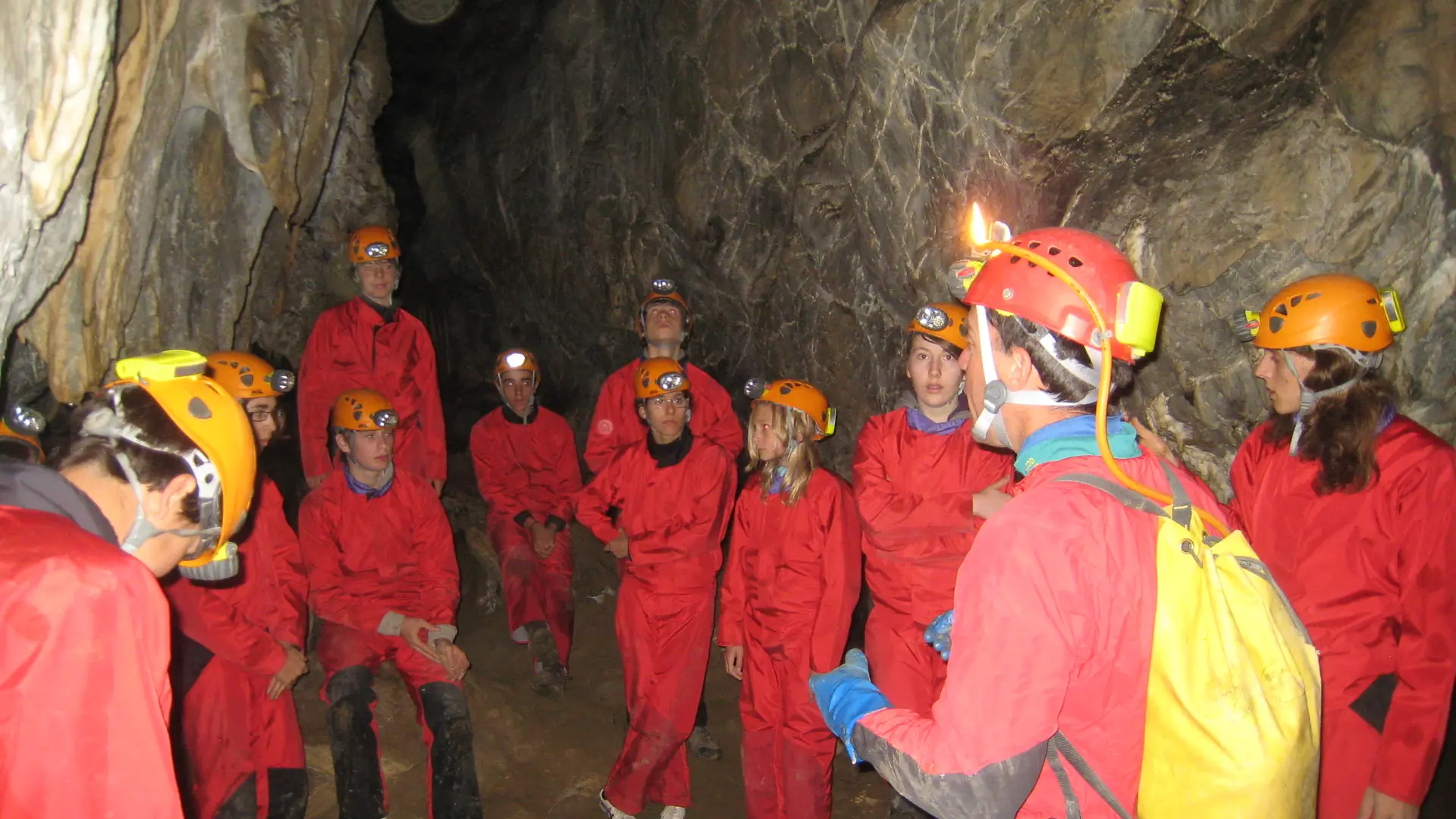 Spéléologie Grotte de Siech à Saurat