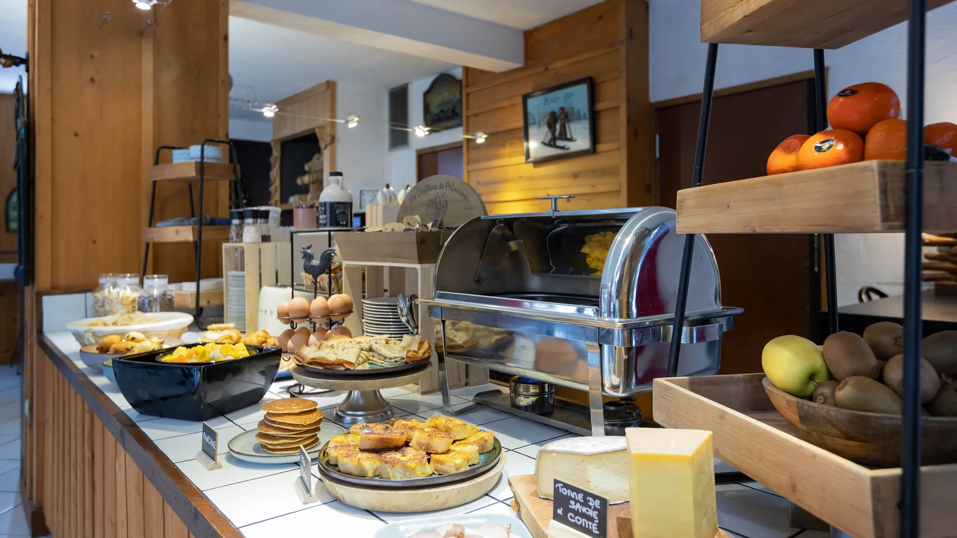 buffet de petit déjeuner