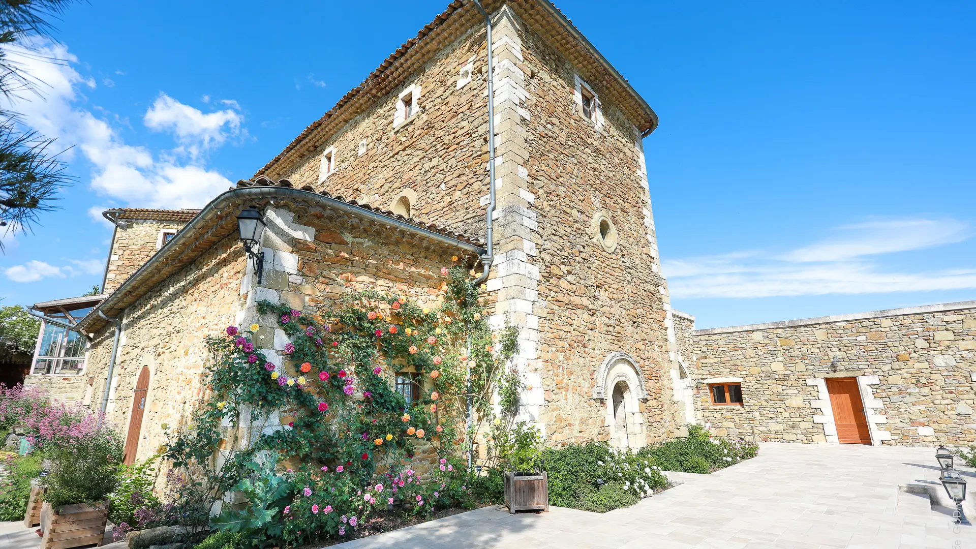 Jardin de l'abbaye de Valsaintes