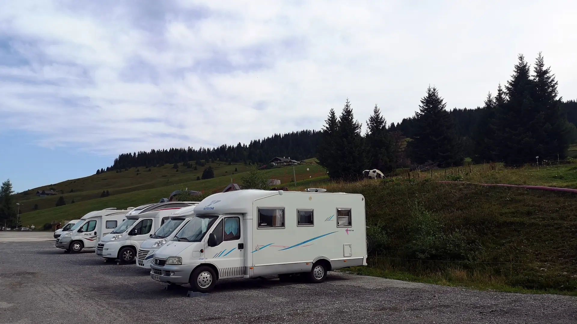 Aire de service du Col des Saisies