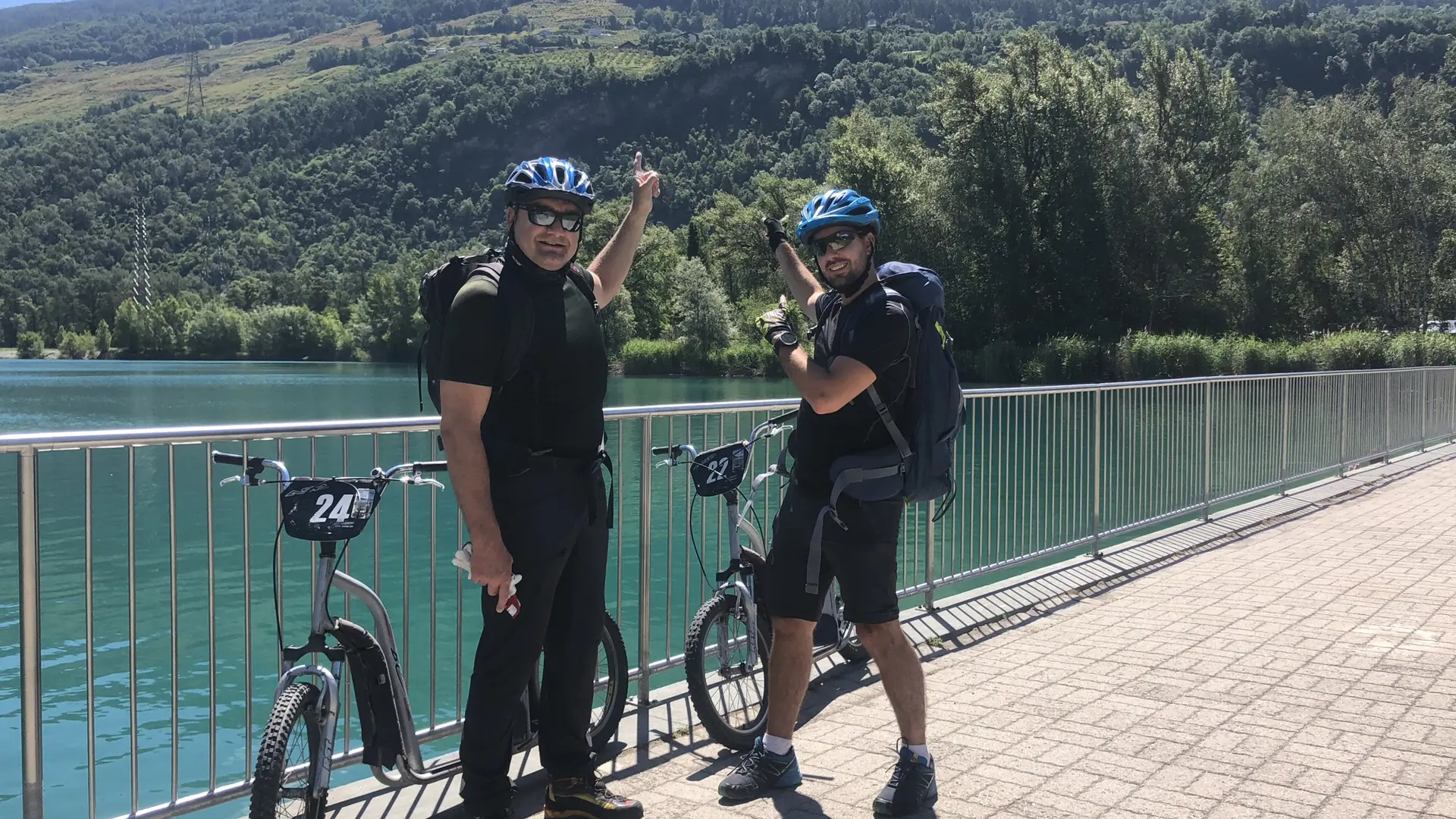 Arrivée aux Iles à Sion