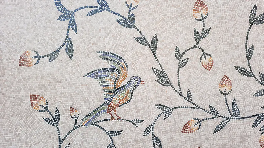 Mosaïque oiseau