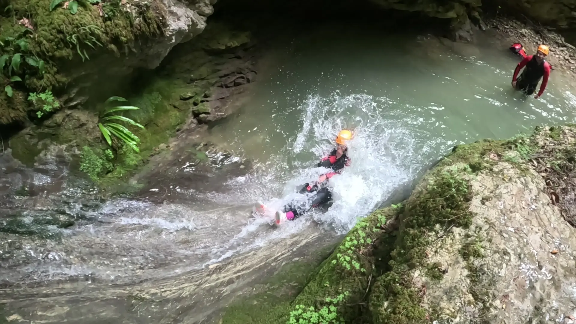 canyoning au gorges de Tréfond Pernaz (Ain Bugey)