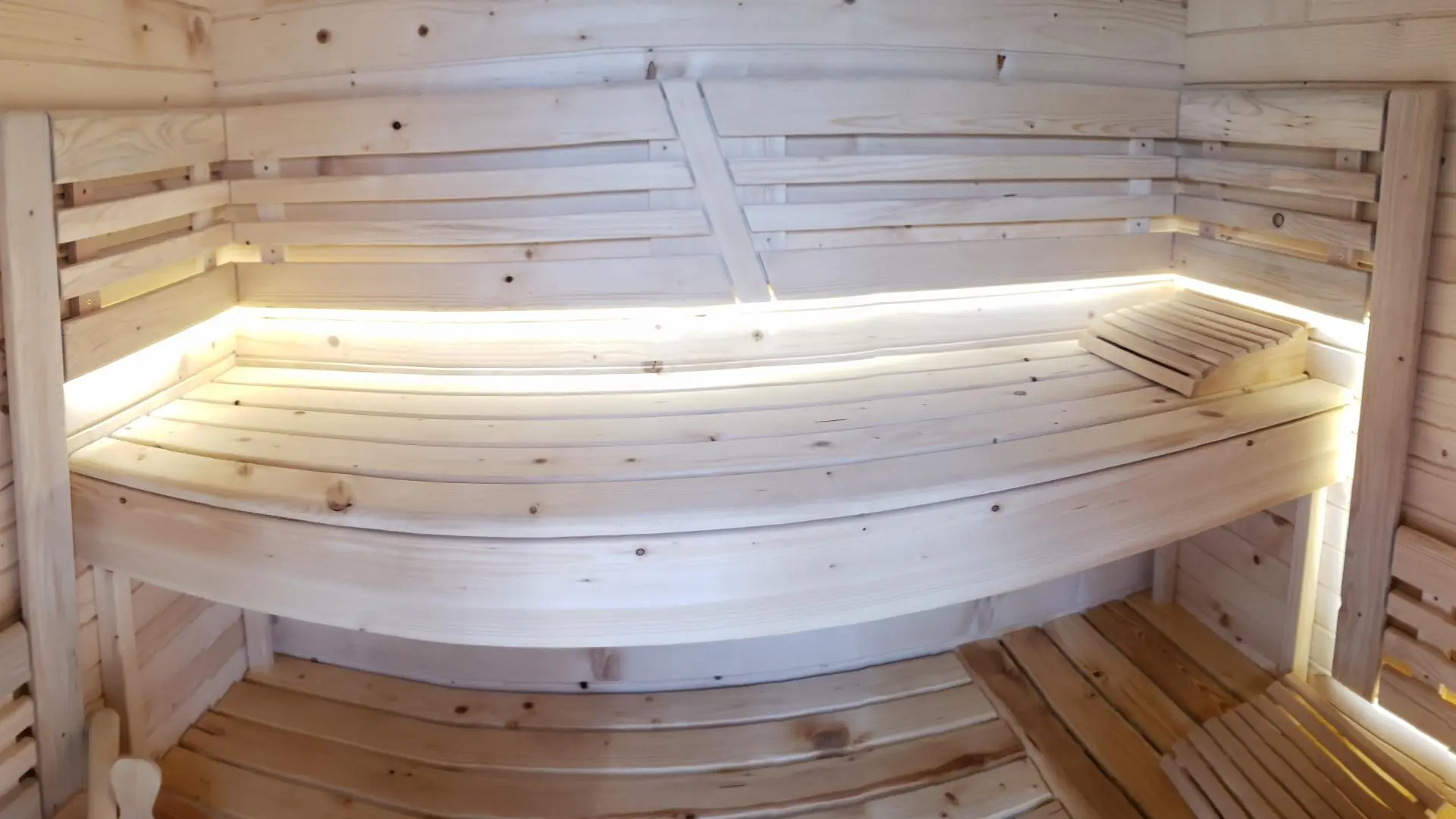 Sauna vue panoramique