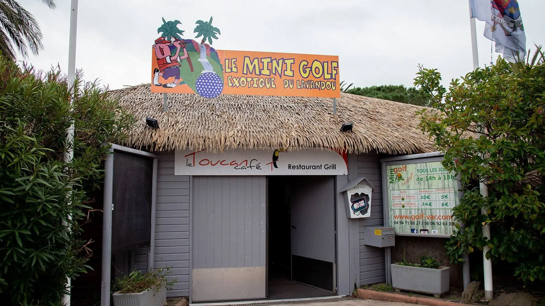 Entrée du Mini-Golf