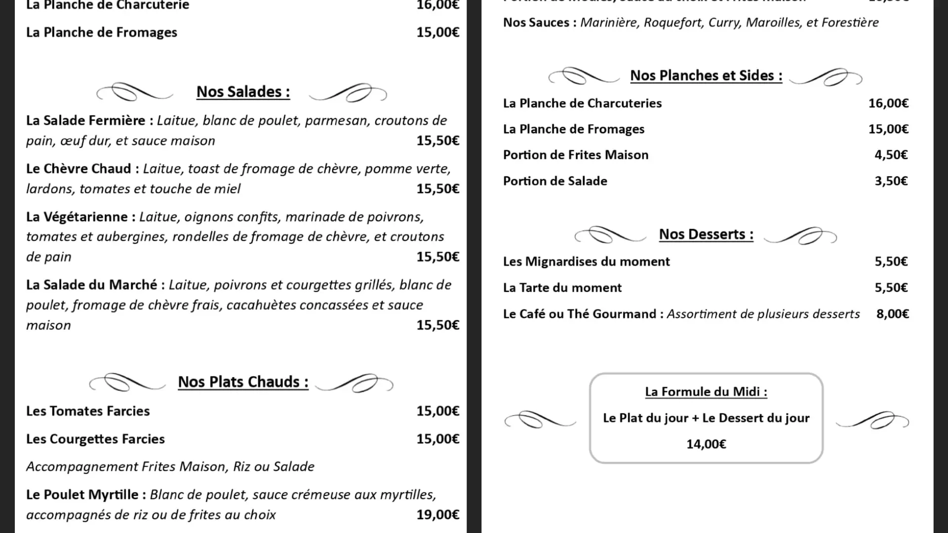 L'Isle'Art 84_L'Isle-sur-la-Sorgue carte resto