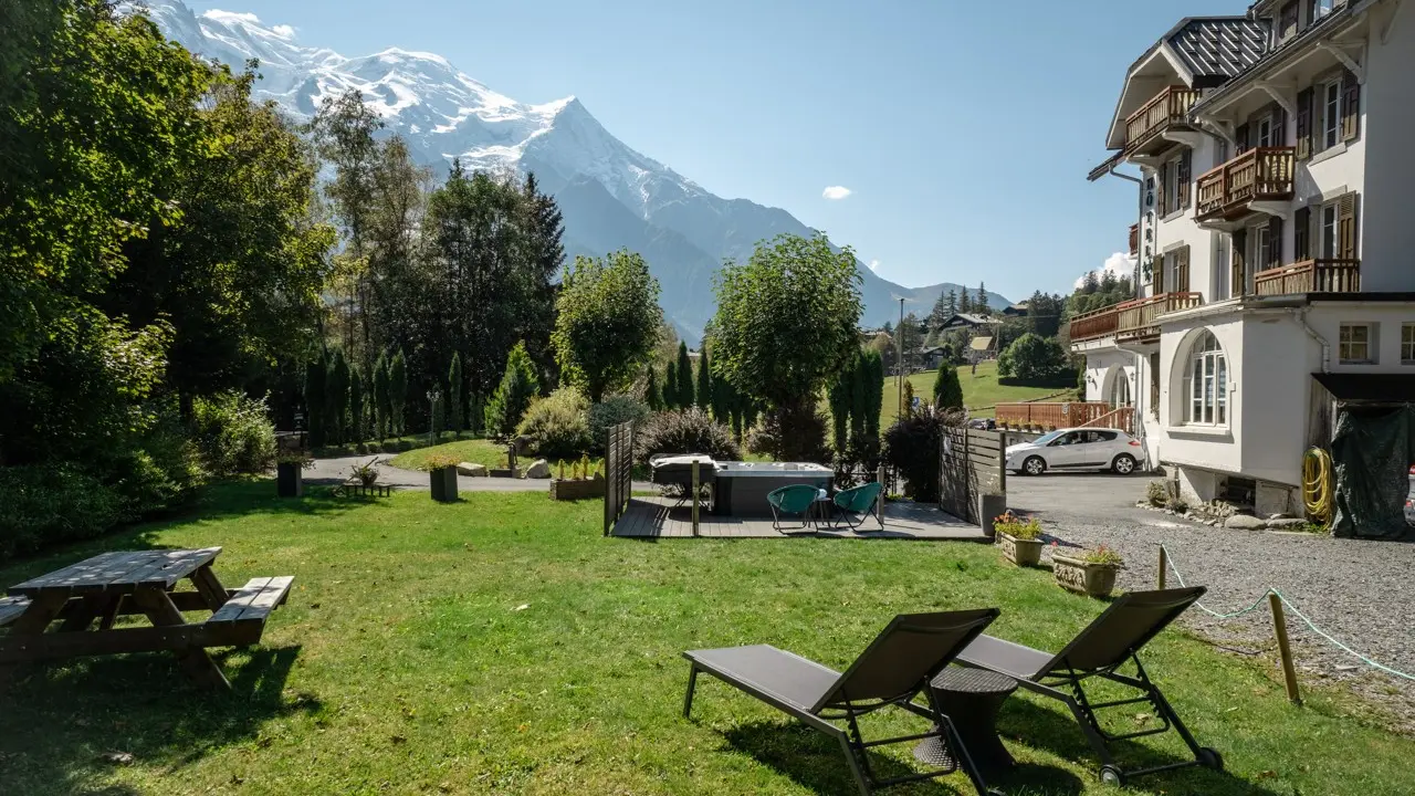 Jardin de l'hôtel